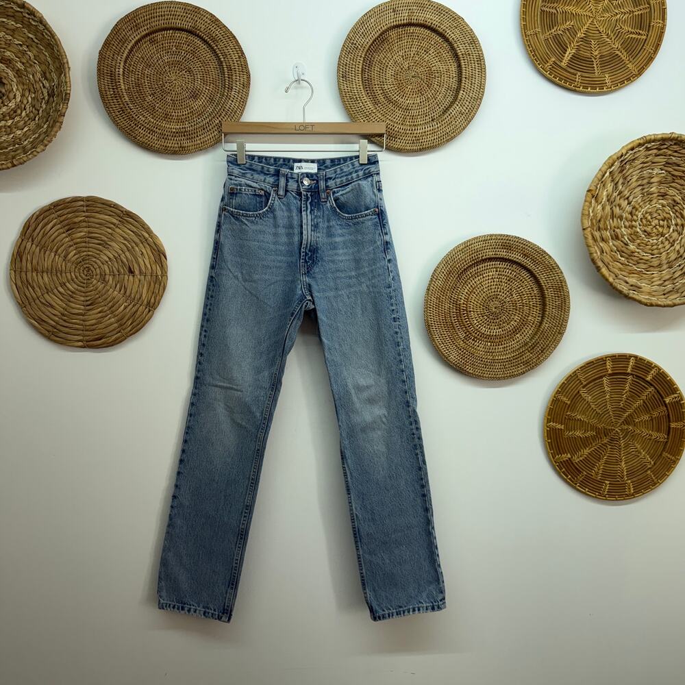 Zara Straight Leg Jeans 2